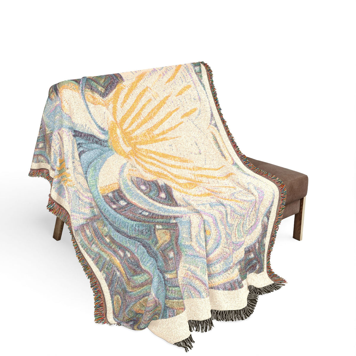God Art by JL woven blanket : Starting the Star Map