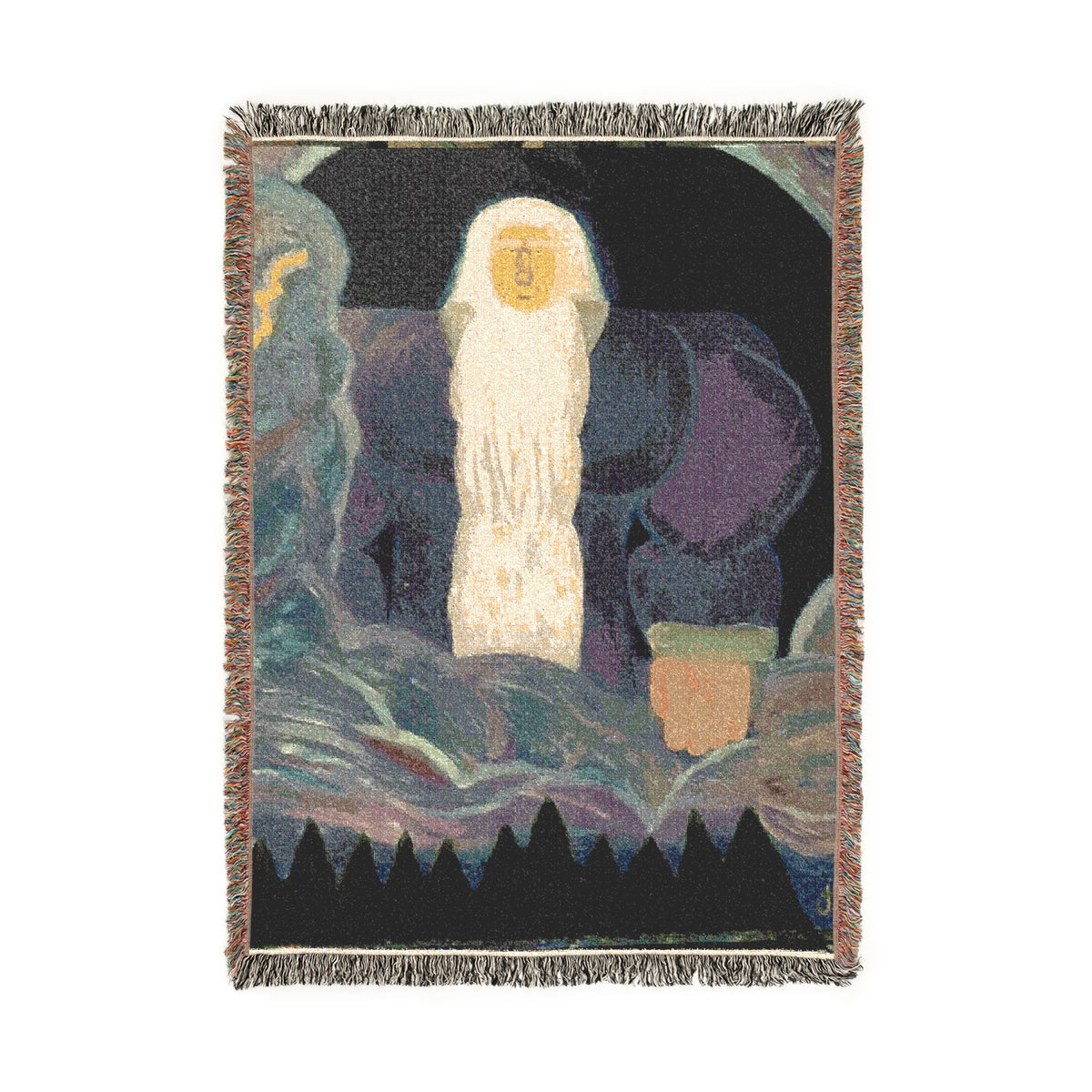 God Art by JL woven blanket : The Witness of God