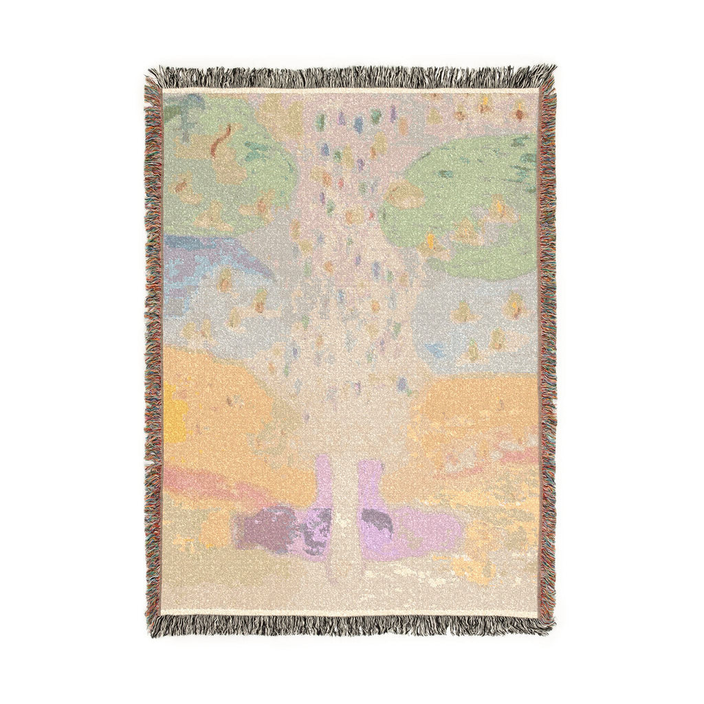 God Art by JL woven blanket : Entering Heaven