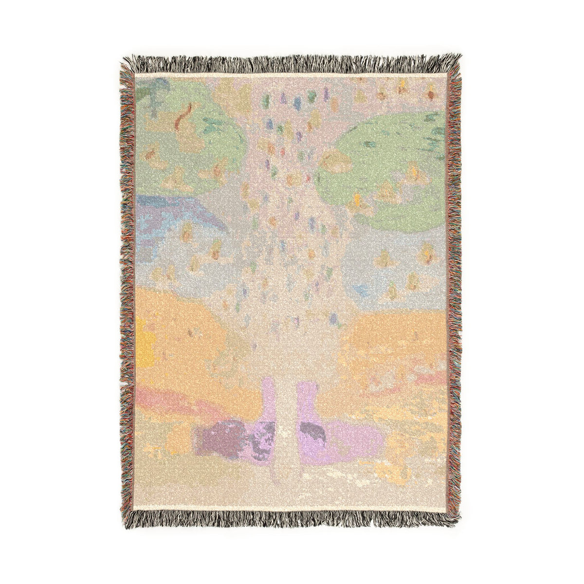 God Art by JL woven blanket : Entering Heaven
