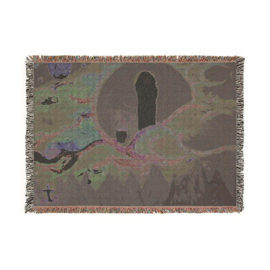 God Art by JL woven blanket : The Vision of God Almighty