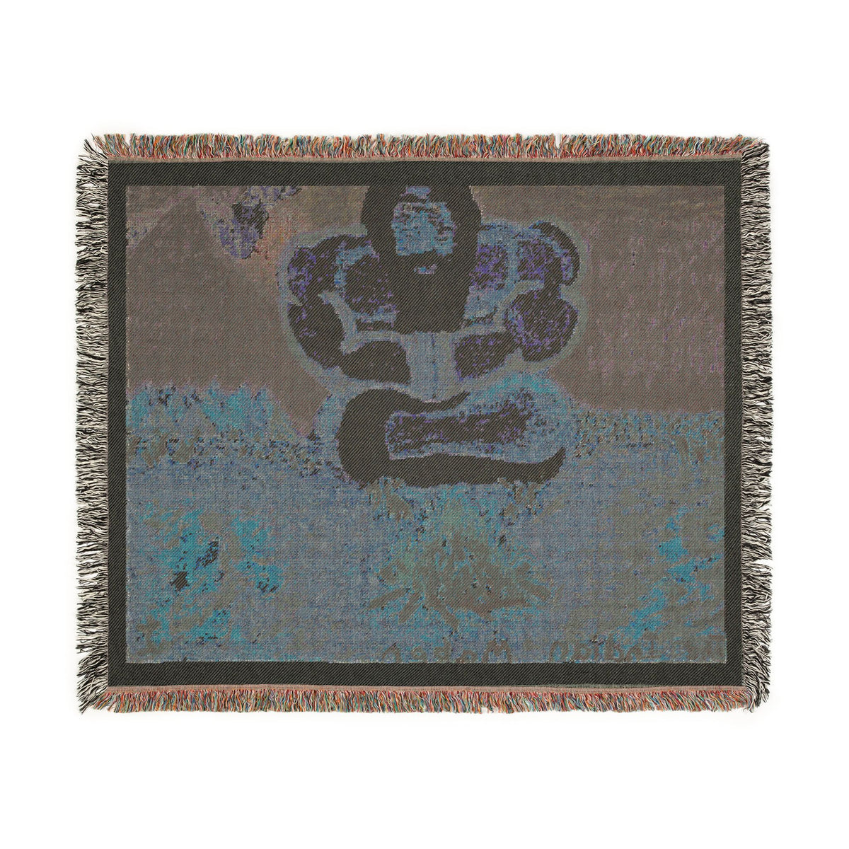 God Art by JL woven blanket : The Indian Maker