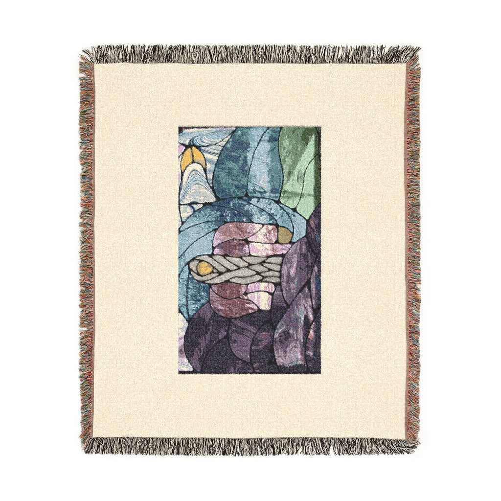 God Art by JL woven blanket