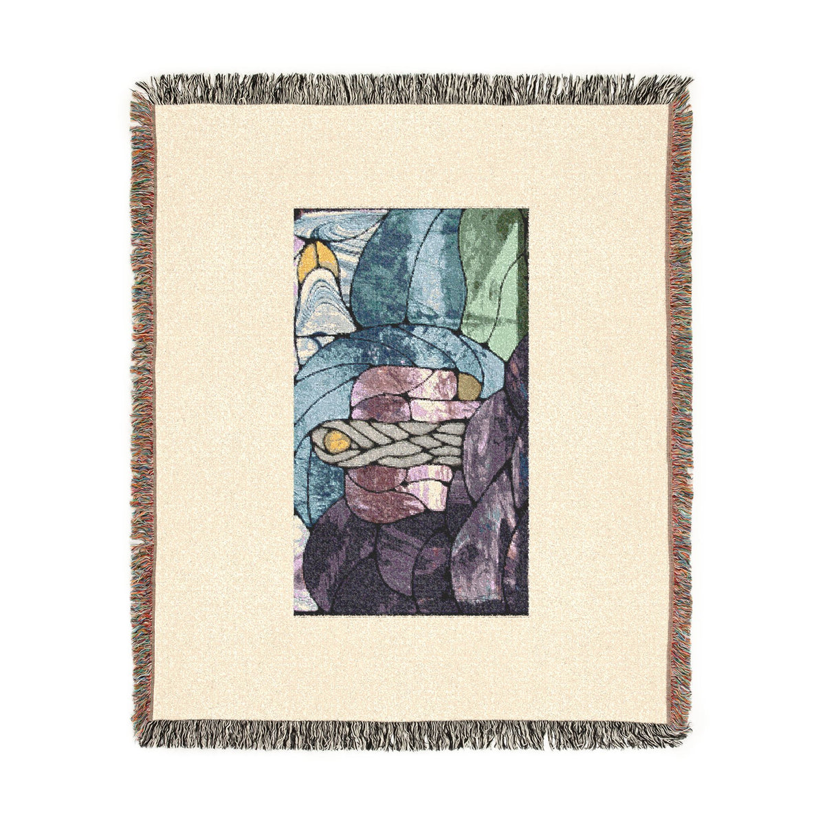 God Art by JL woven blanket