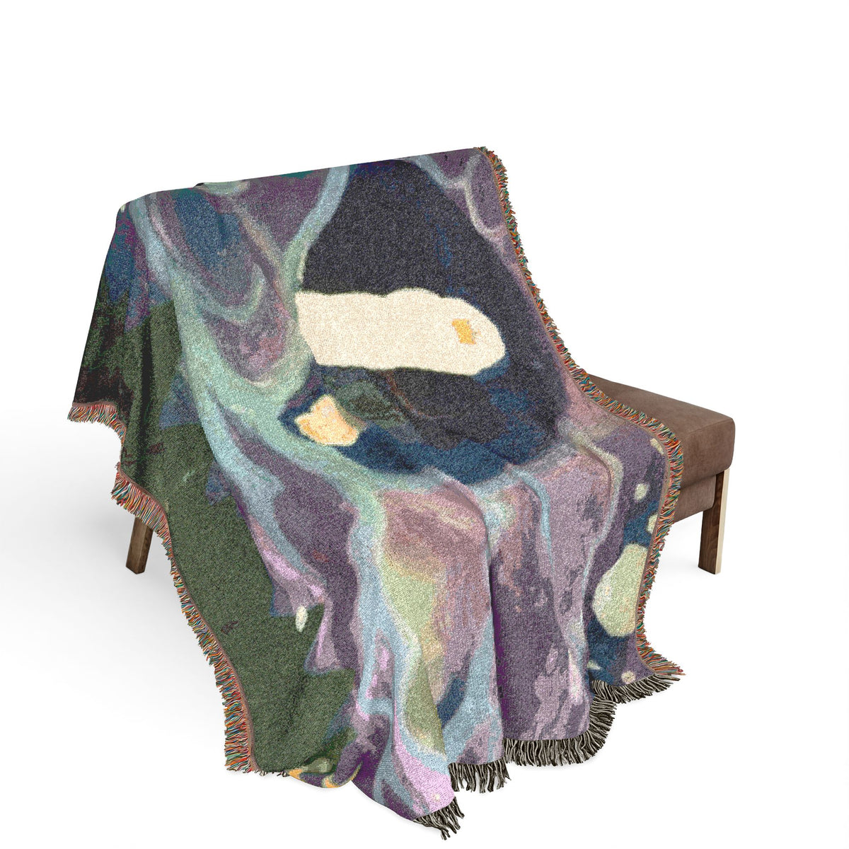 God Art by JL woven blanket : The Vision of God Almighty