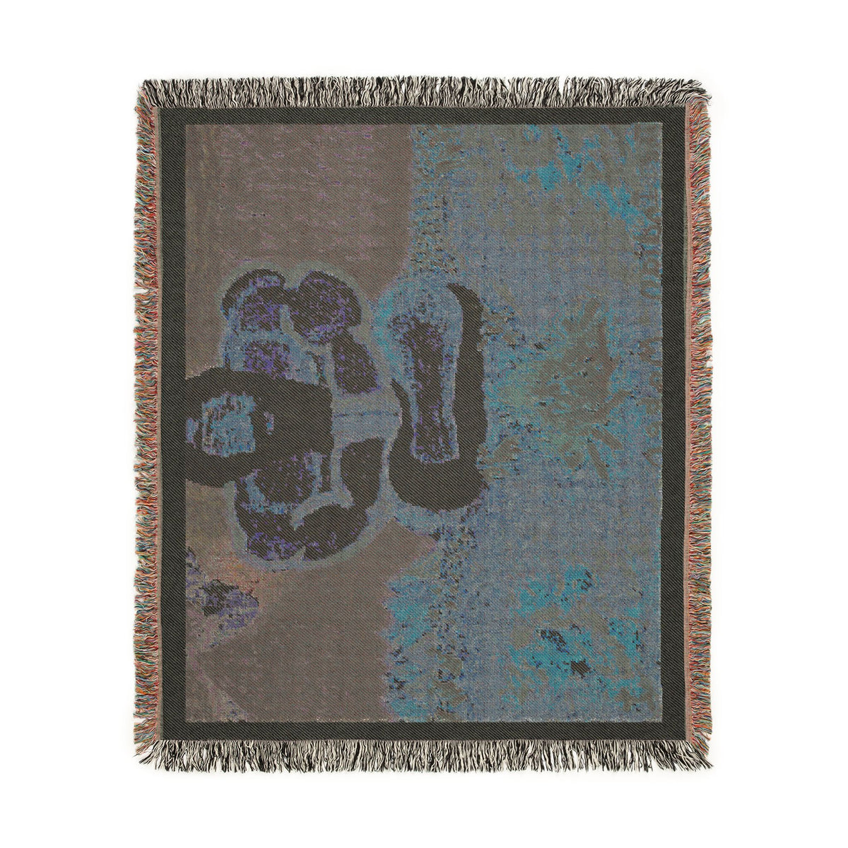 God Art by JL woven blanket : The Indian Maker
