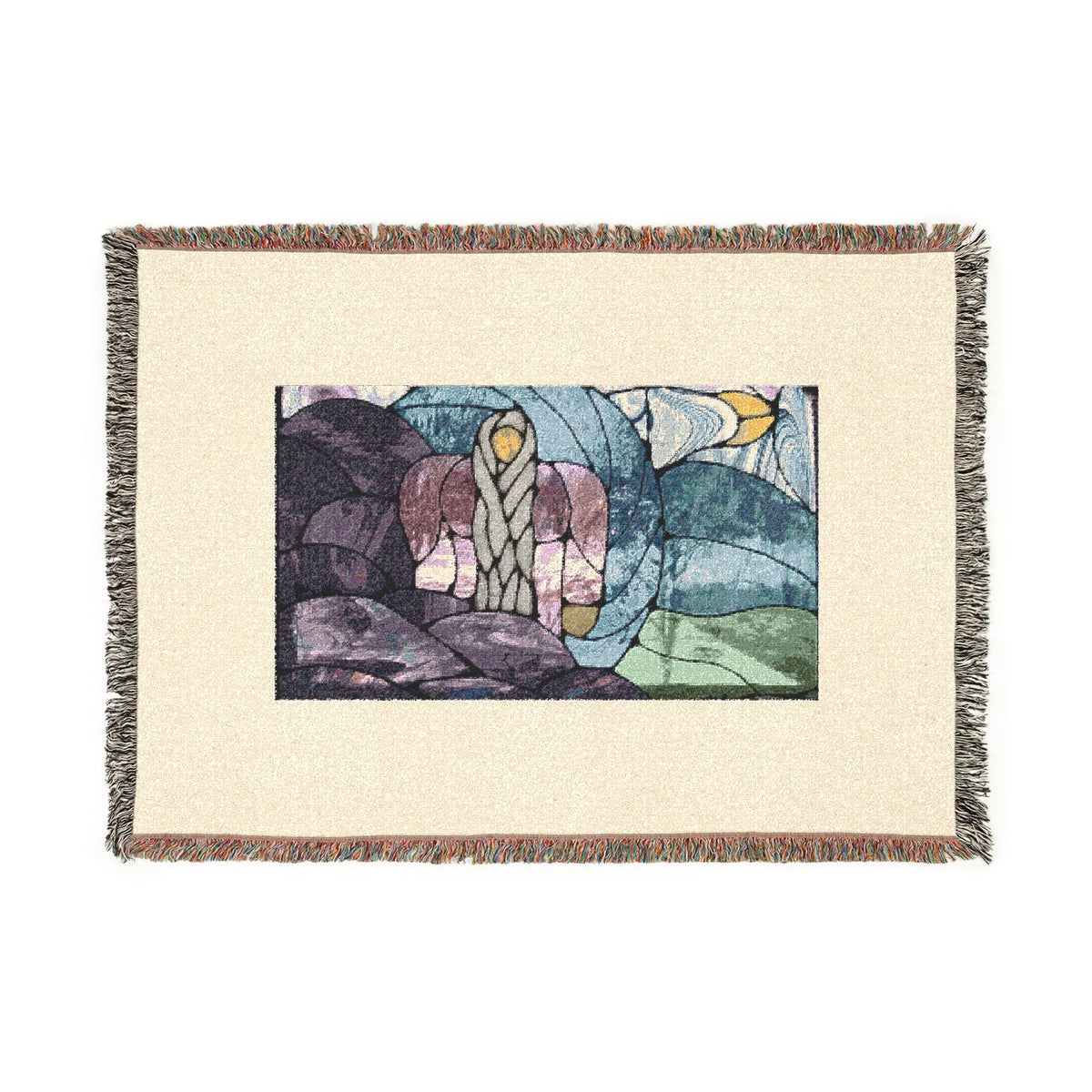 God Art by JL woven blanket