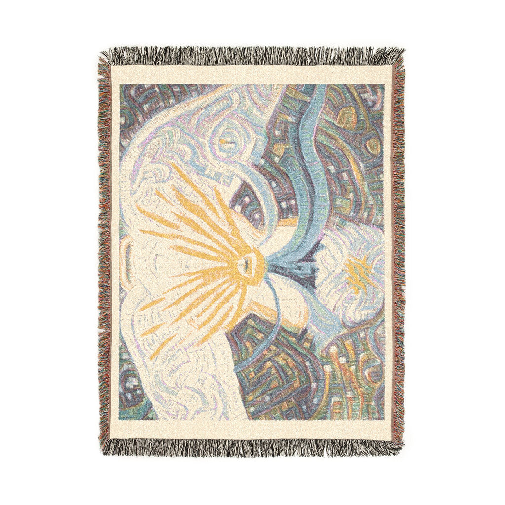 God Art by JL woven blanket : Starting the Star Map