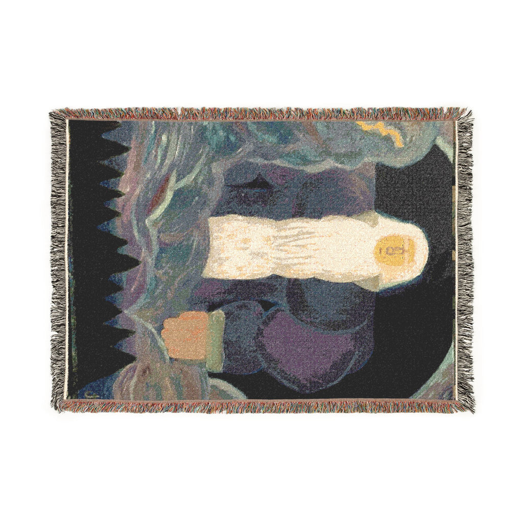 God Art by JL woven blanket : The Witness of God