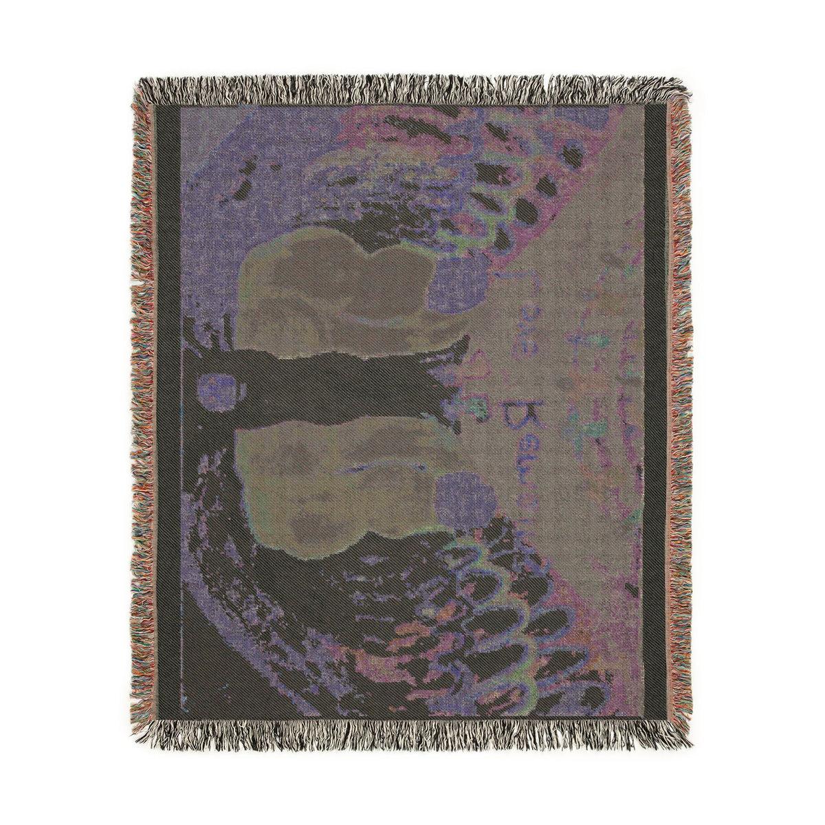 God Art by JL woven blanket : Love Remains