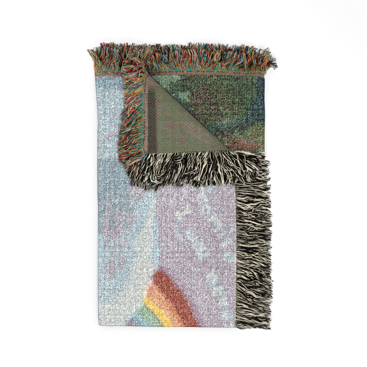 God Art by JL woven blanket : Noah's Ark and The Promise of God