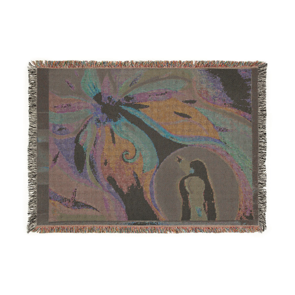 God Art by JL woven blanket : "Let There Be Light!"