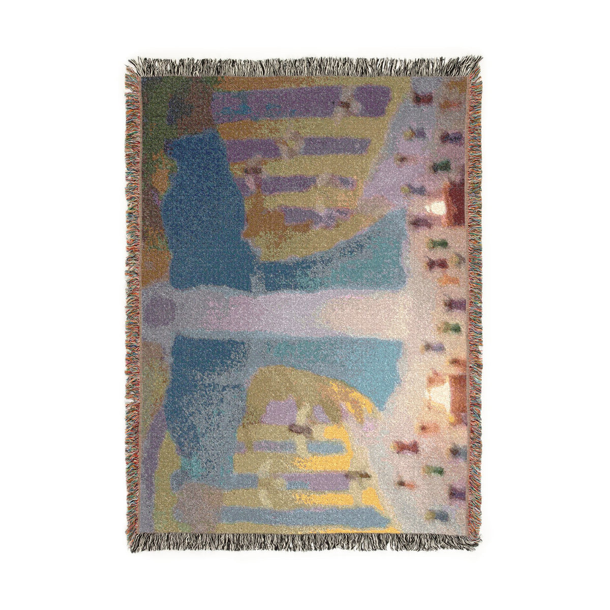 God Art by JL woven blanket : Open thy Gates Oh Lord