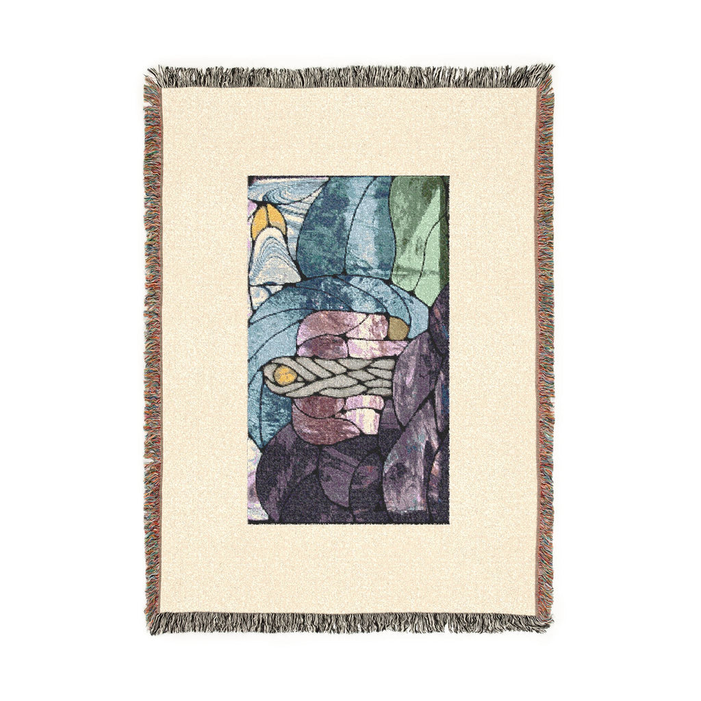 God Art by JL woven blanket