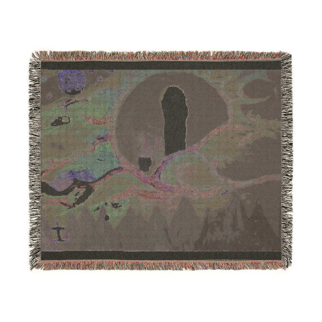 God Art by JL woven blanket : The Vision of God Almighty