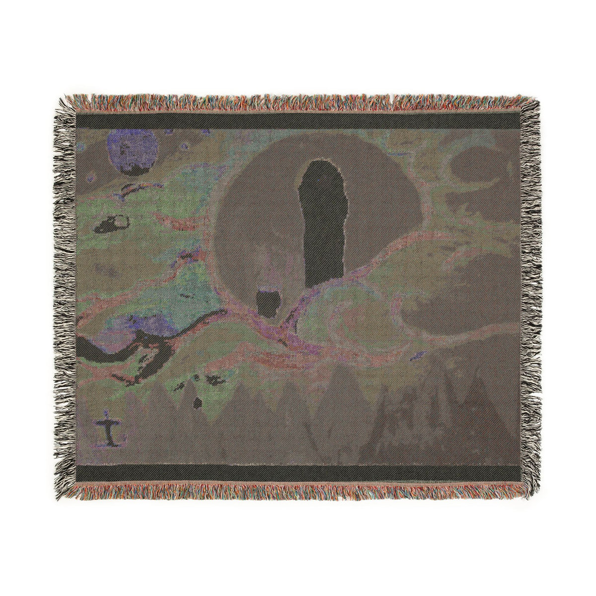 God Art by JL woven blanket : The Vision of God Almighty