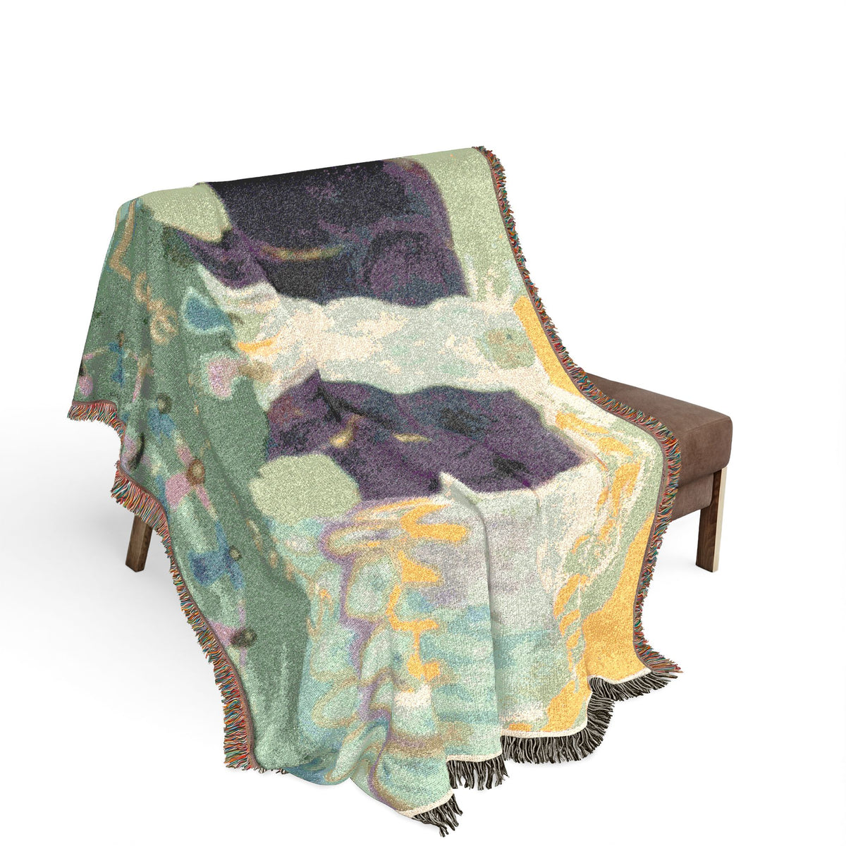 God Art by JL woven blanket : Love Remains