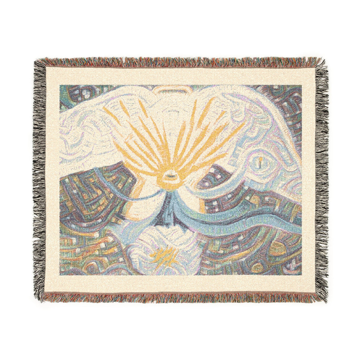 God Art by JL woven blanket : Starting the Star Map