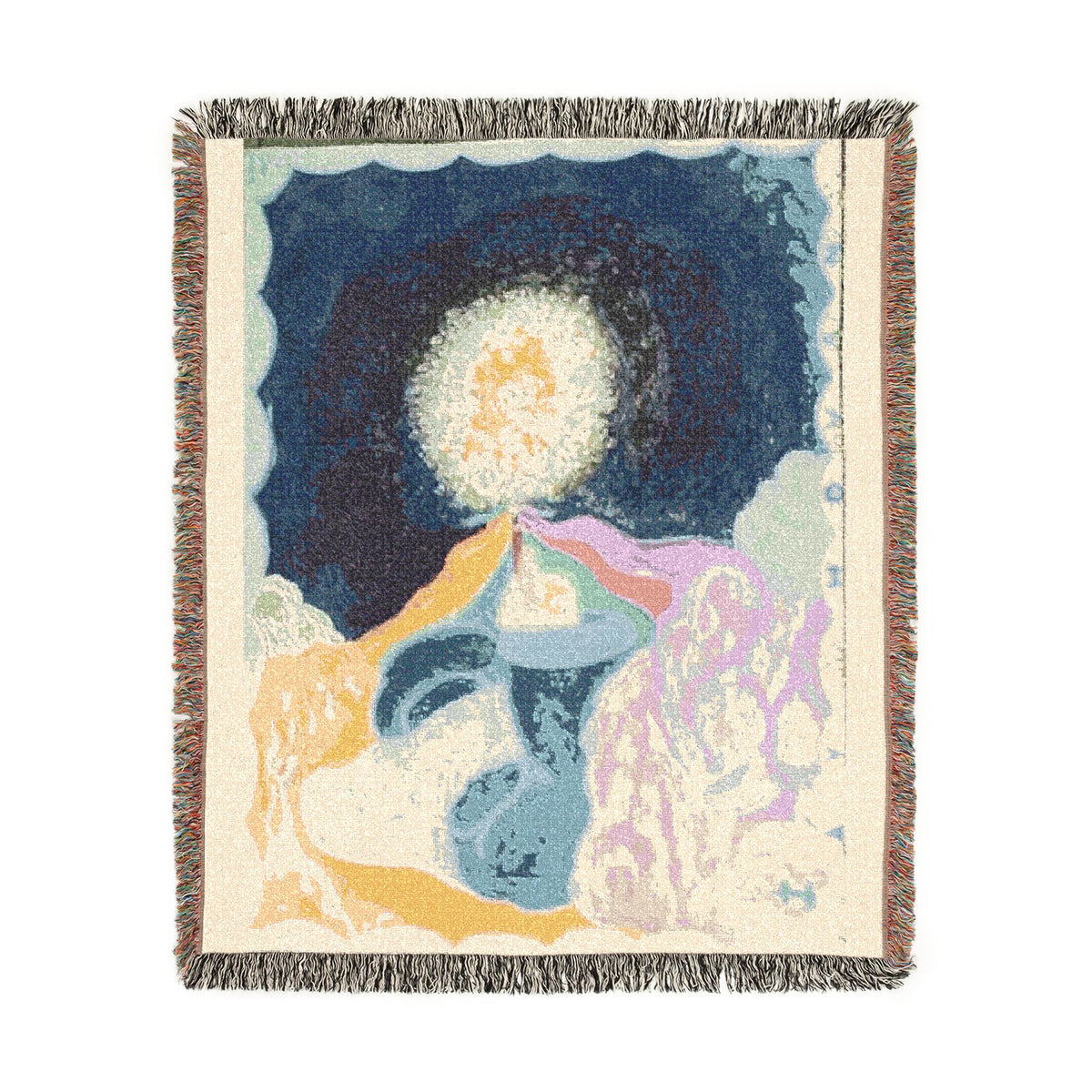 God Art by JL woven blanket : The Artist of All There Is