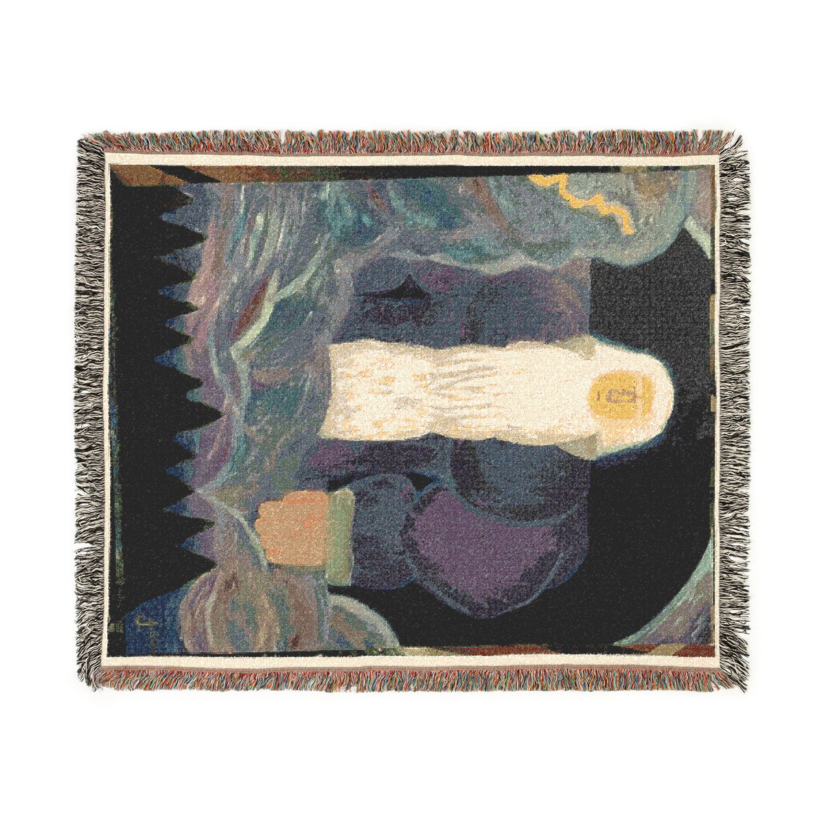 God Art by JL woven blanket : The Witness of God