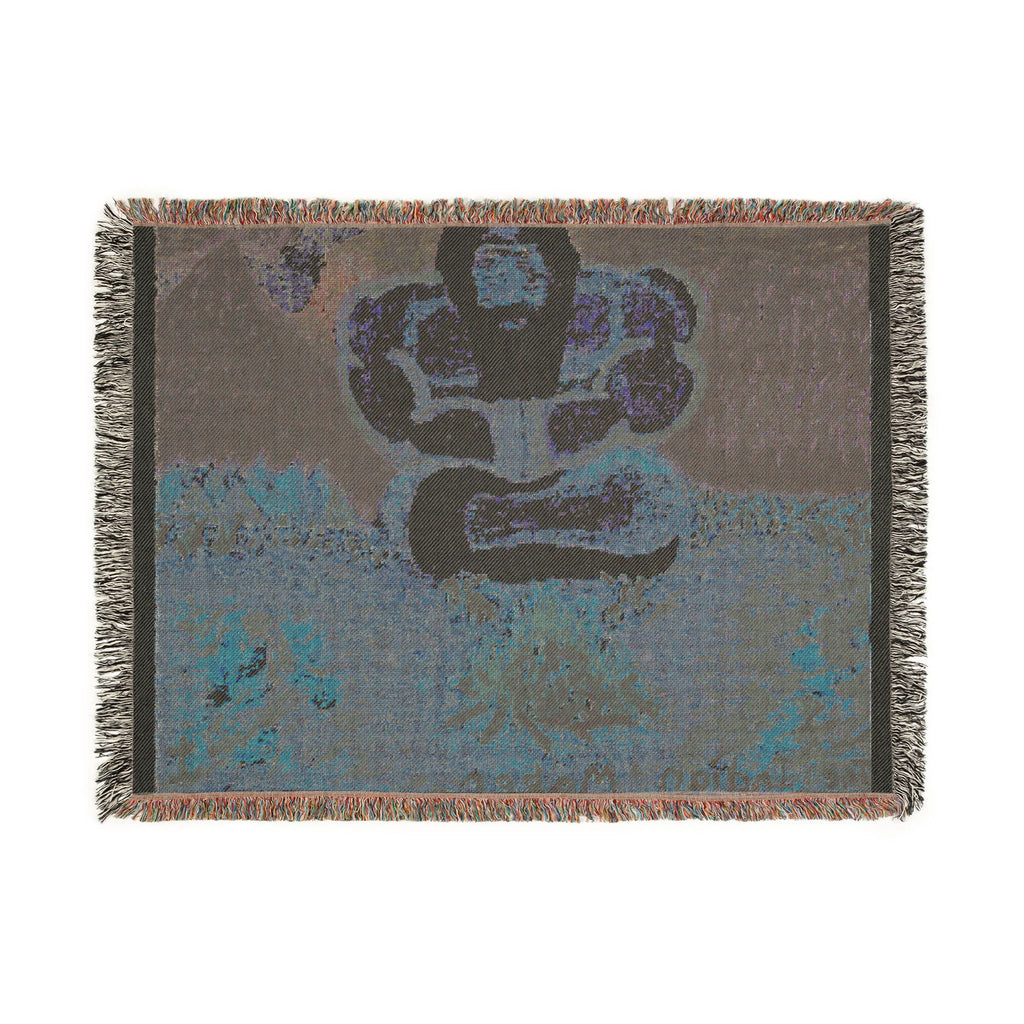 God Art by JL woven blanket : The Indian Maker