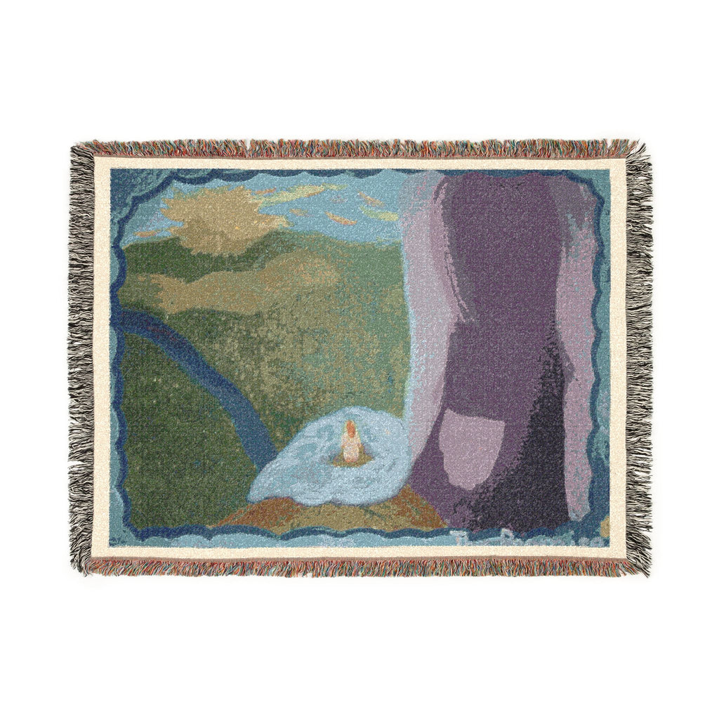 God Art by JL woven blanket : The Promise after life