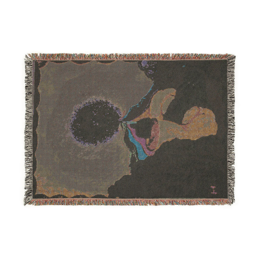 God Art by JL woven blanket : The Artist of All There Is