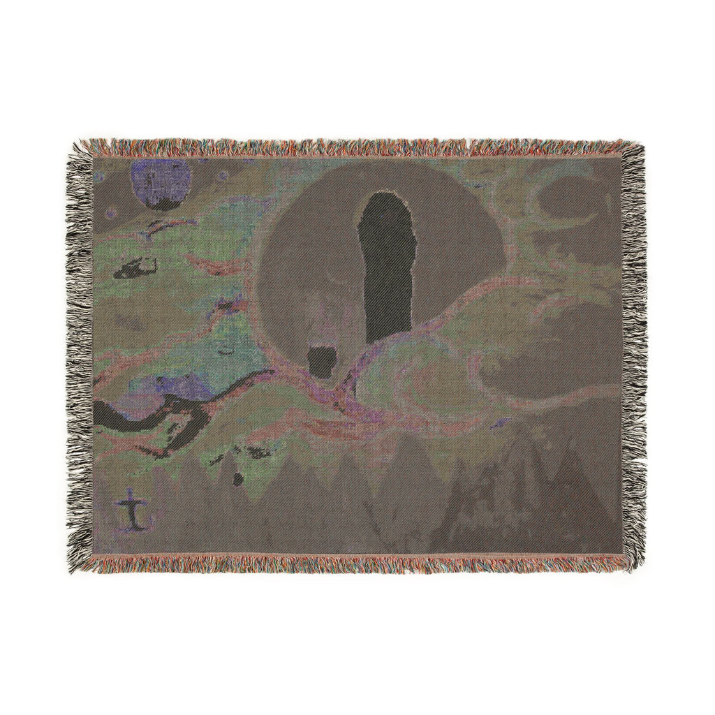 God Art by JL woven blanket : The Vision of God Almighty