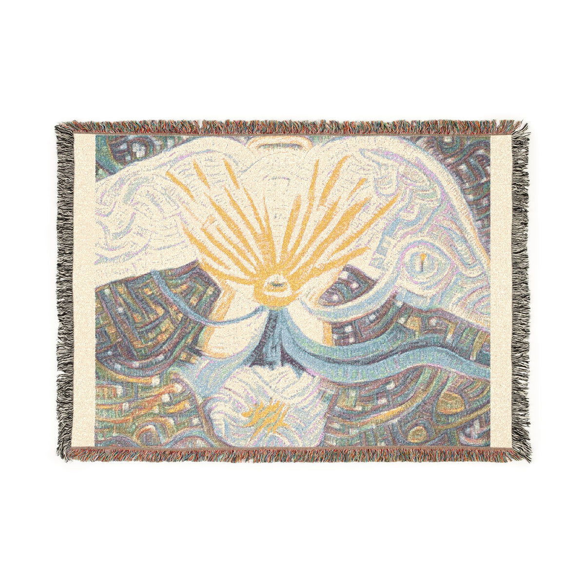 God Art by JL woven blanket : Starting the Star Map