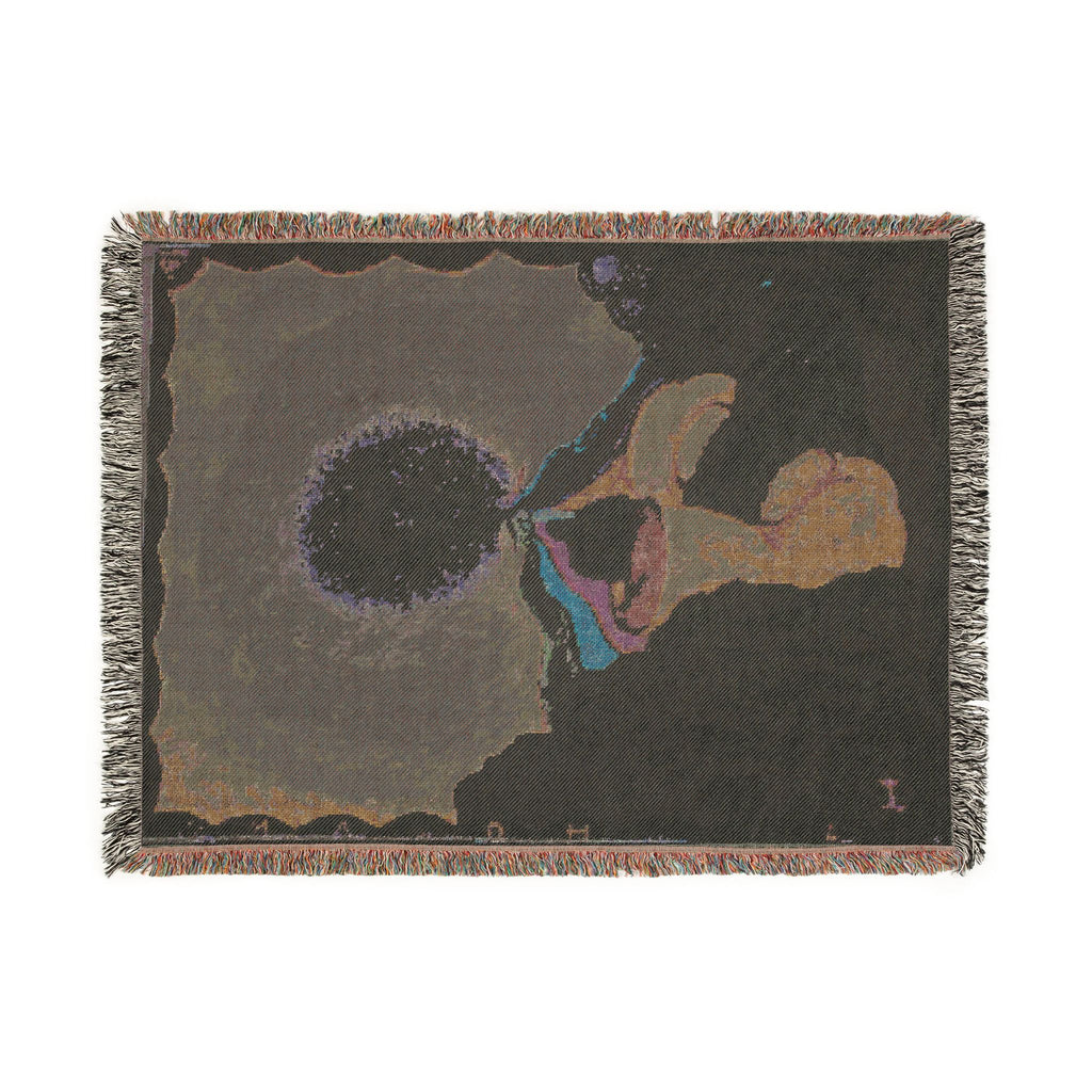 God Art by JL woven blanket : The Artist of All There Is