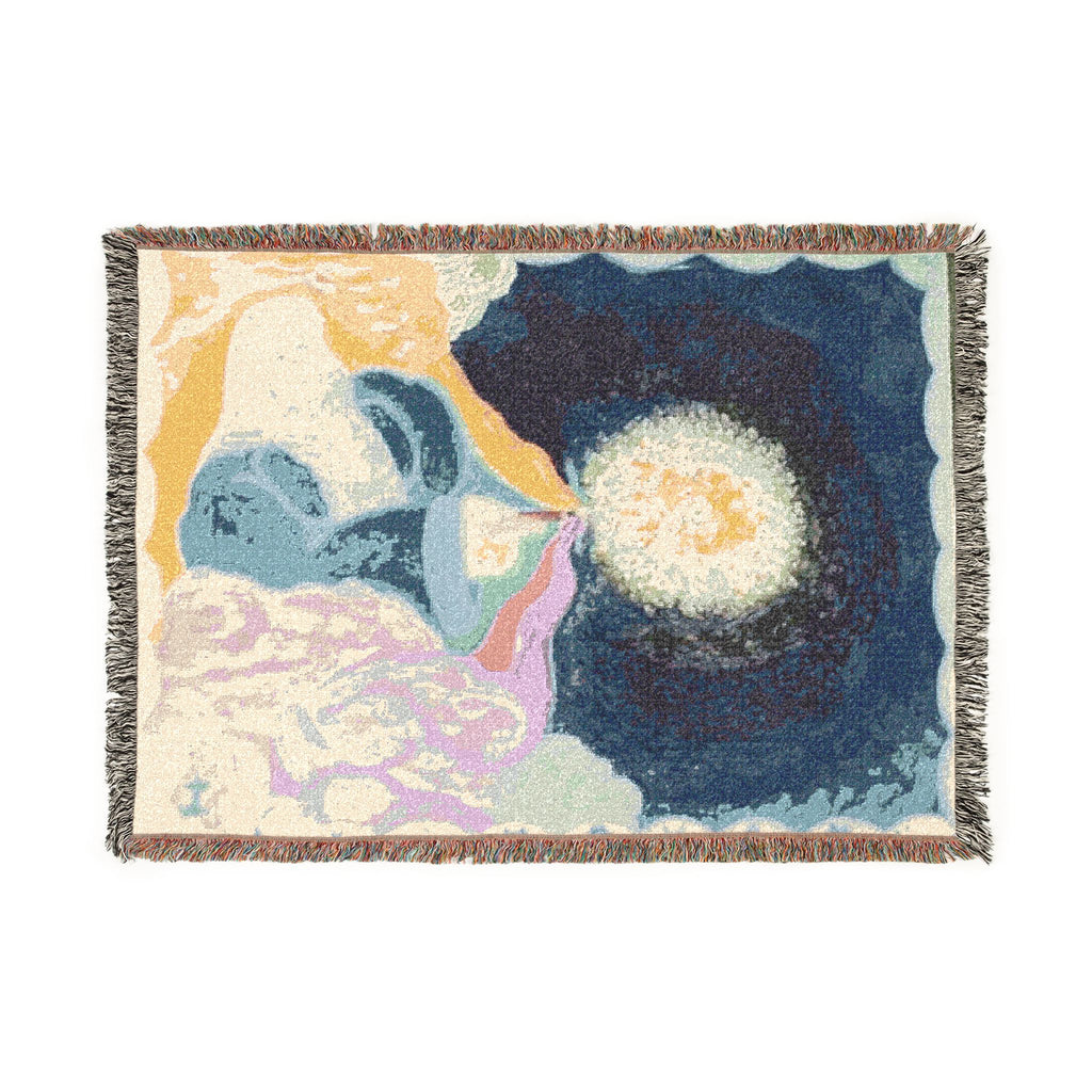 God Art by JL woven blanket : The Artist of All There Is