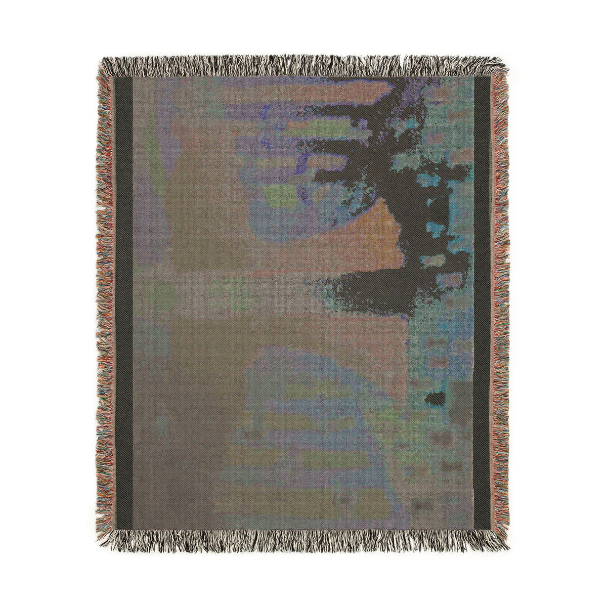 God Art by JL woven blanket : Open thy Gates Oh Lord