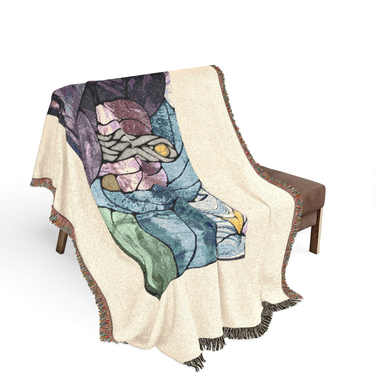 God Art by JL woven blanket