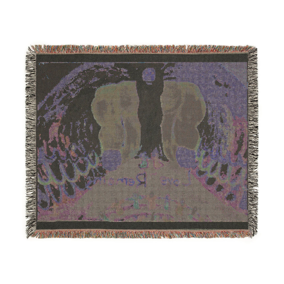 God Art by JL woven blanket : Love Remains