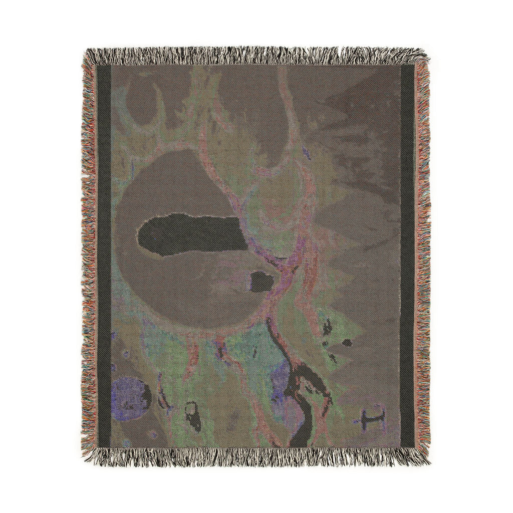God Art by JL woven blanket : The Vision of God Almighty