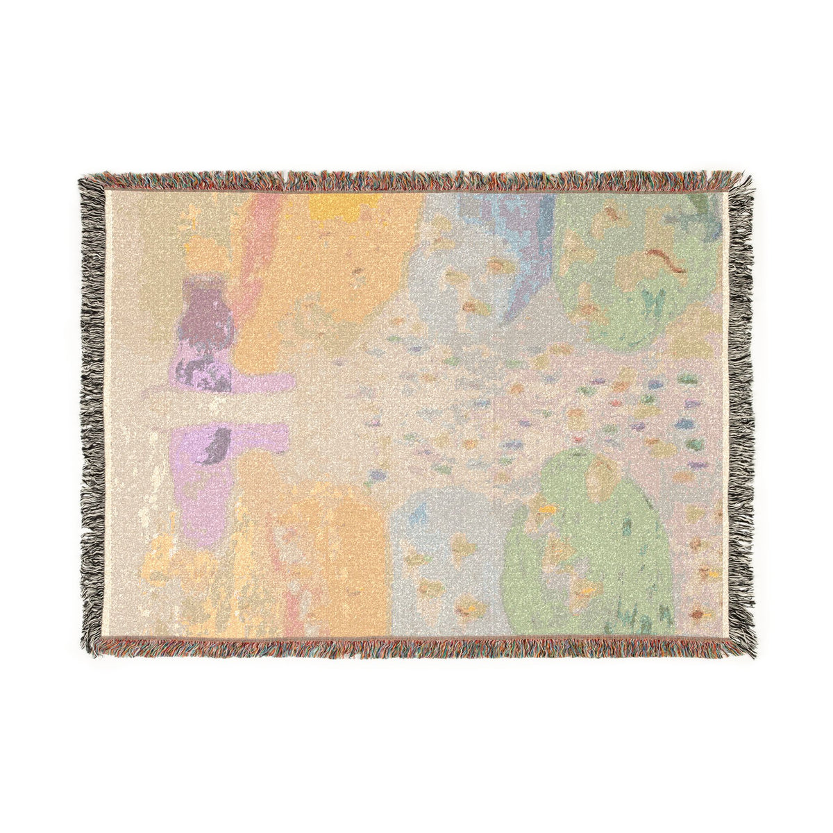 God Art by JL woven blanket : Entering Heaven