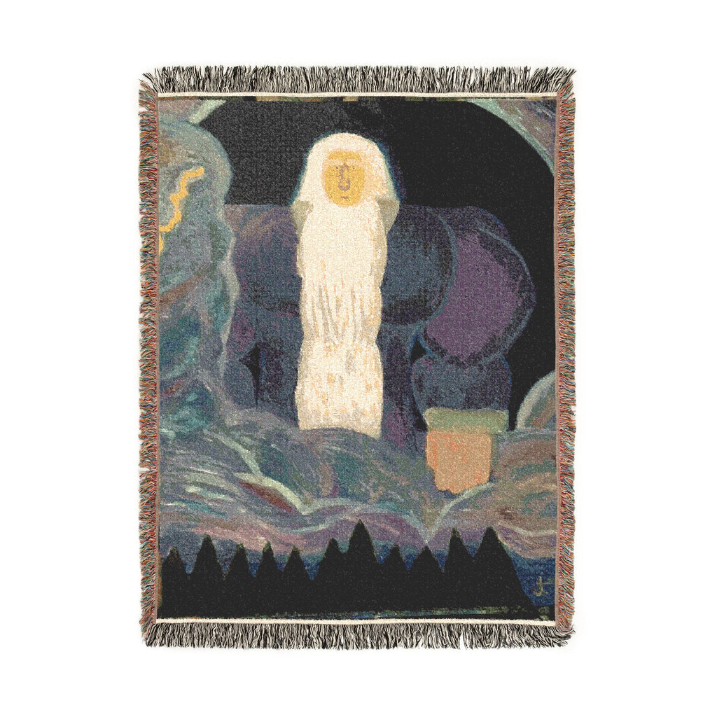 God Art by JL woven blanket : The Witness of God