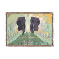 God Art by JL woven blanket : Love Remains
