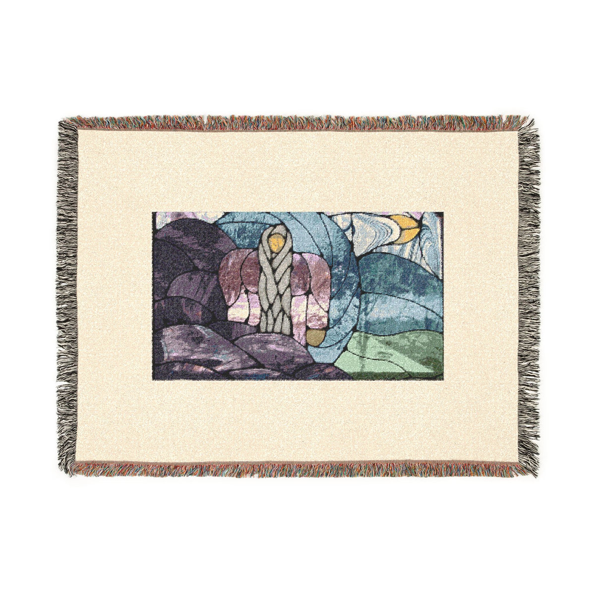 God Art by JL woven blanket