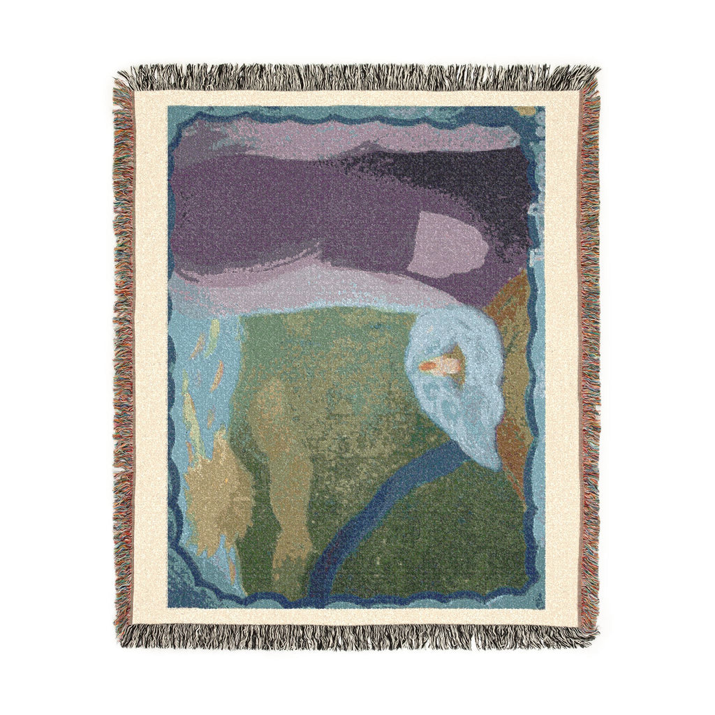 God Art by JL woven blanket : The Promise after life