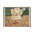 God Art by JL woven blanket : The Indian Maker
