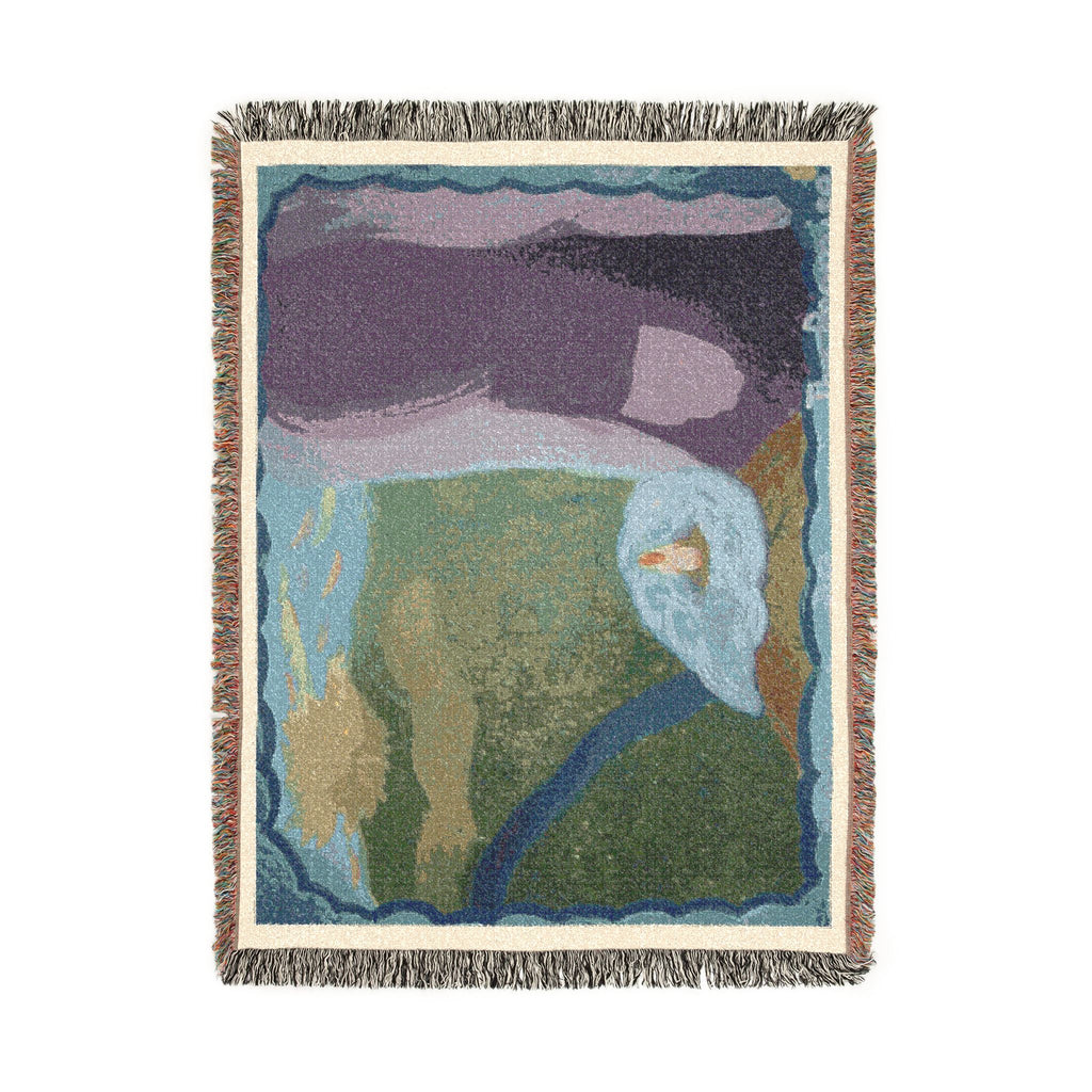 God Art by JL woven blanket : The Promise after life