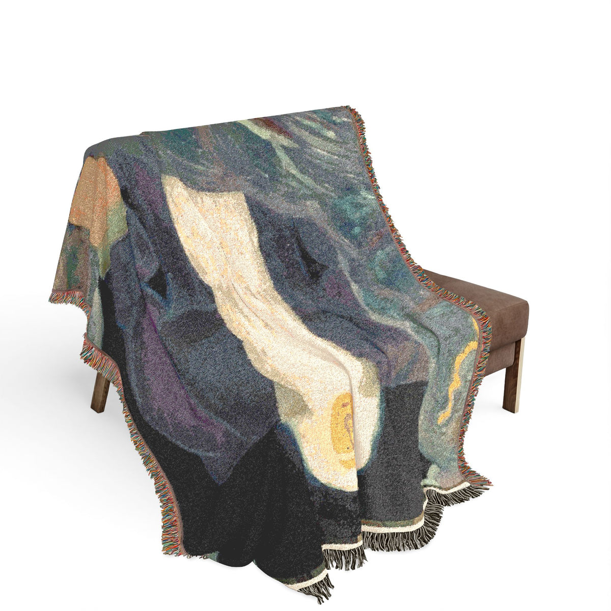God Art by JL woven blanket : The Witness of God