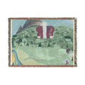 God Art by JL woven blanket  "The giant in the forest"