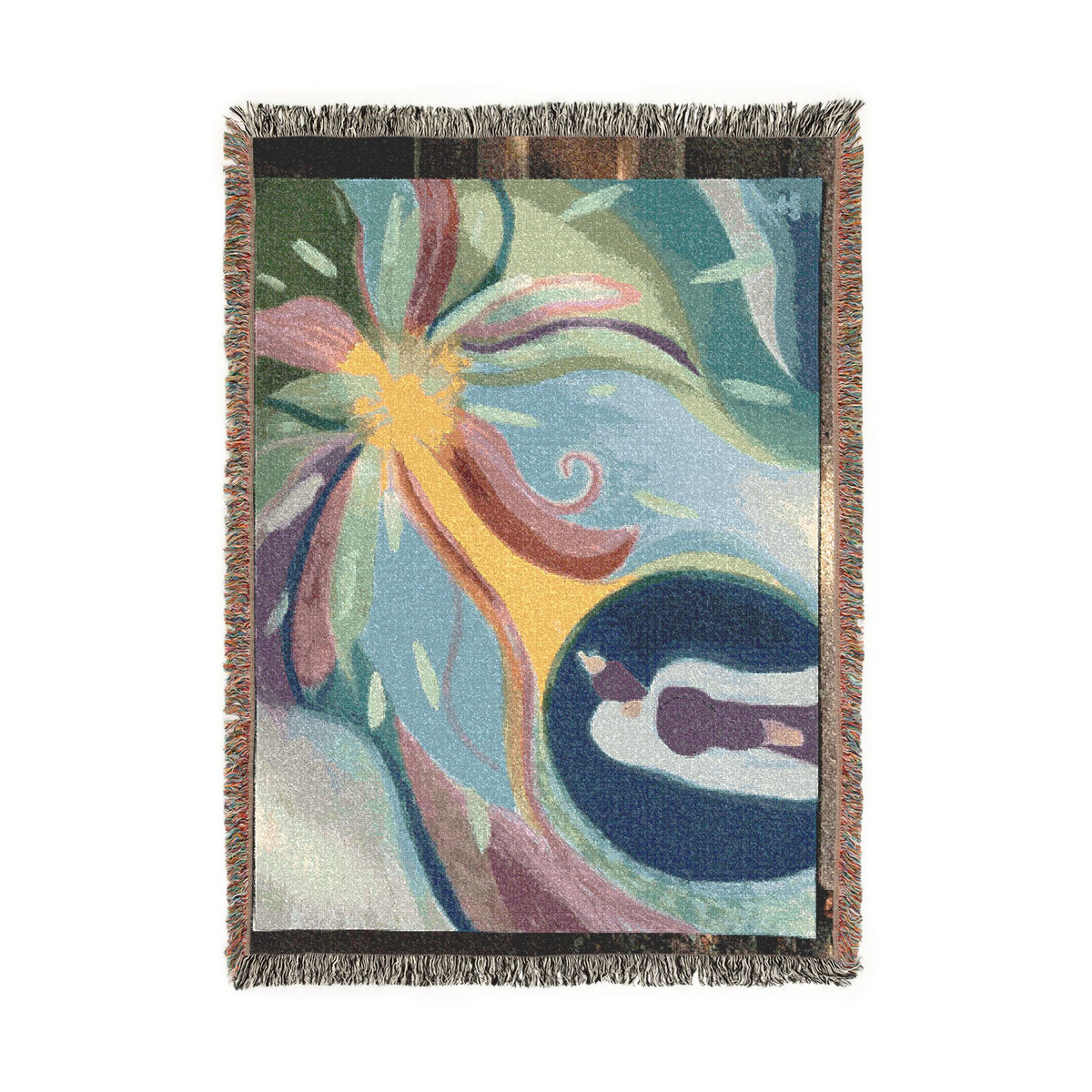 God Art by JL woven blanket : "Let There Be Light!"