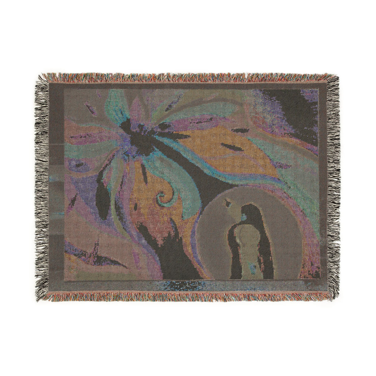 God Art by JL woven blanket : "Let There Be Light!"