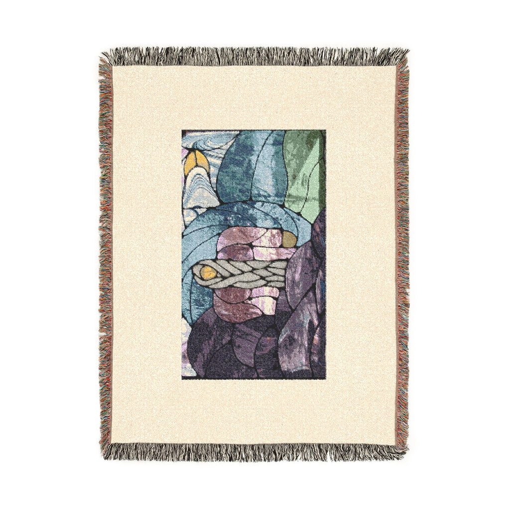 God Art by JL woven blanket