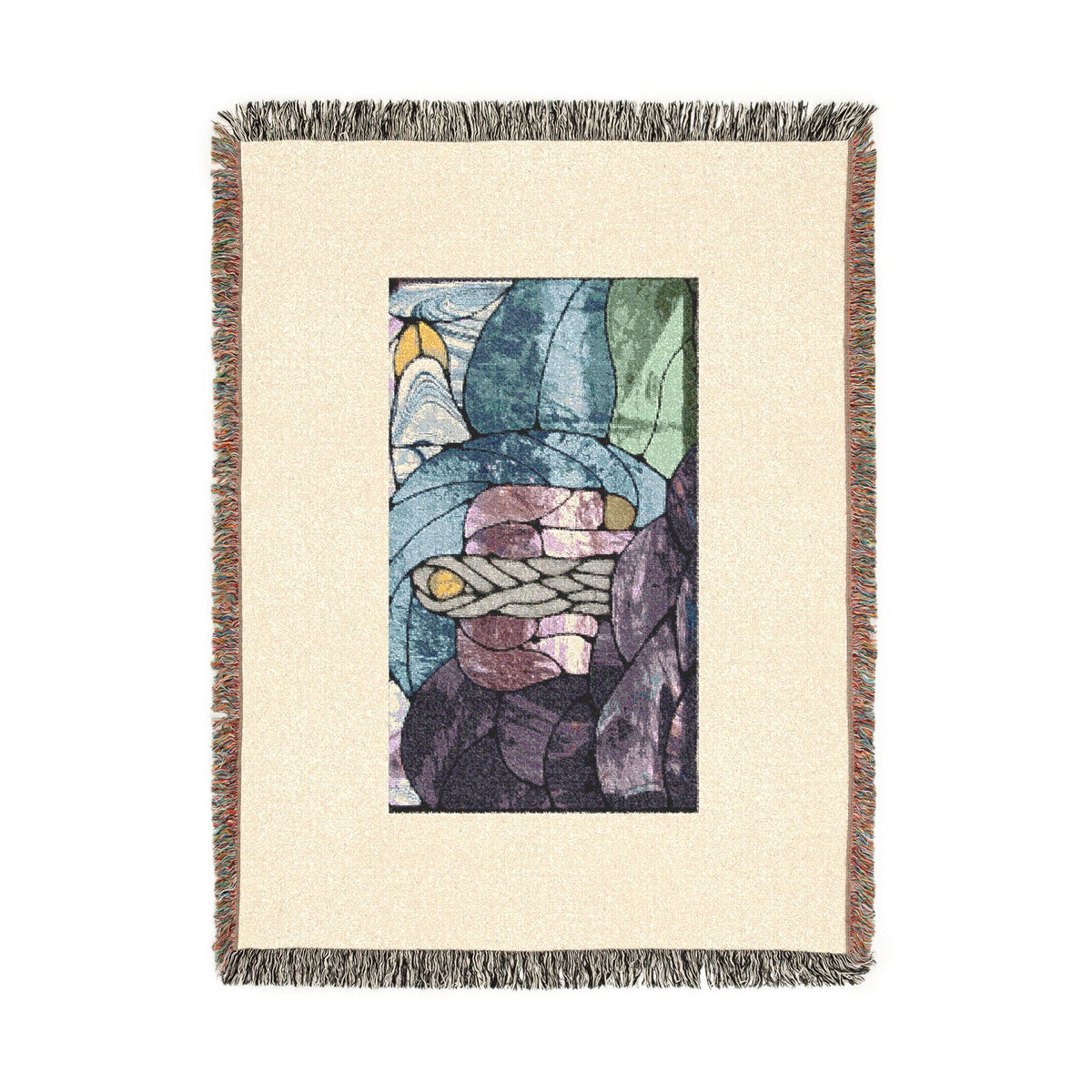 God Art by JL woven blanket