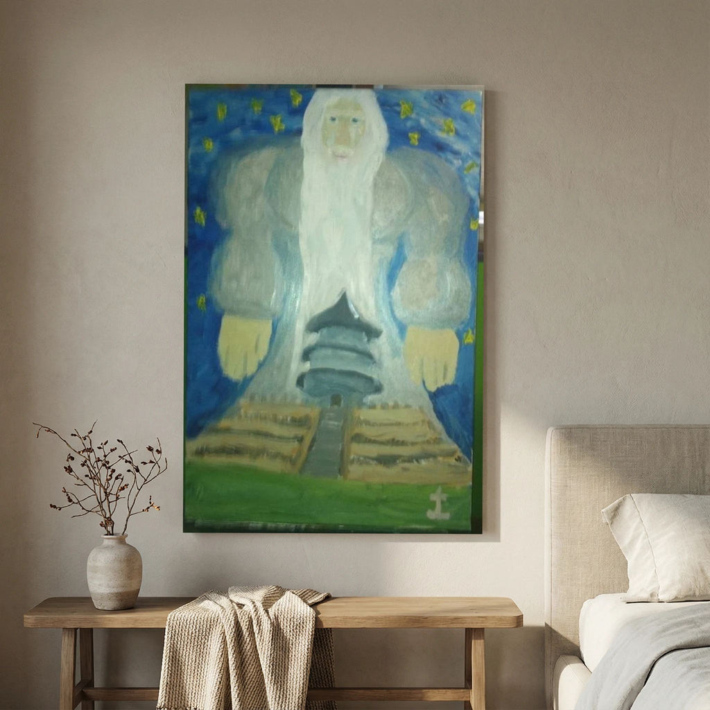 Paper Print art of JL : God at the Temple of Heaven