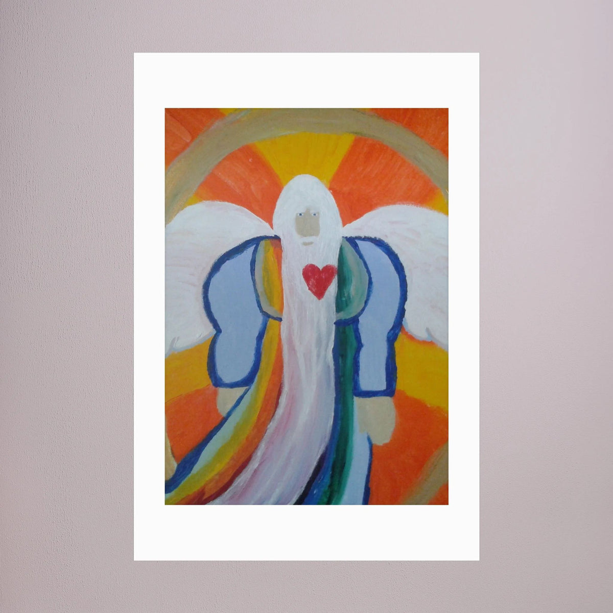 Paper Print art of JL : Angel Gody
